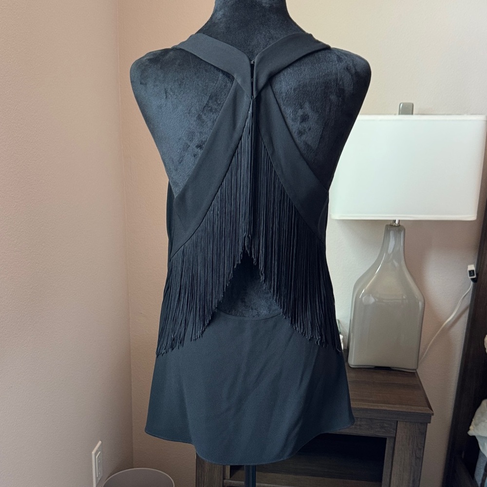 BCBGMaxAzria Elegant with back detailing Black top/blouse